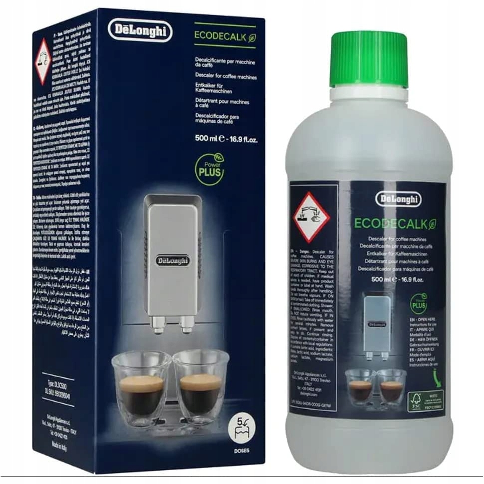 Odstraňovač vodného kameňa pre kávovary DeLonghi EcoDecalk 500ml